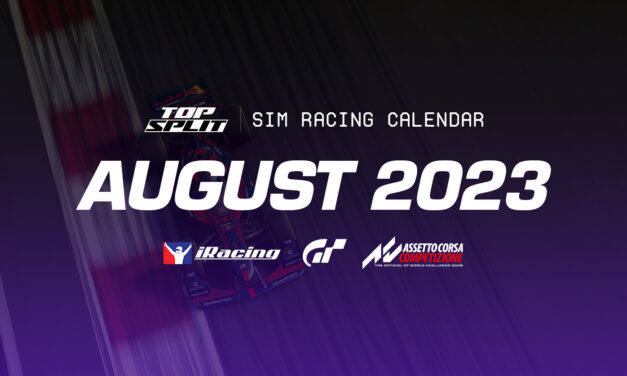 Sim Racing Calendar: August 2023